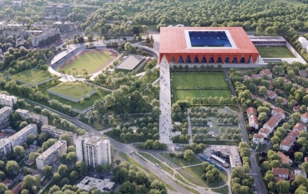 Petonagrađeno rješenje stadiona u Maksimiru