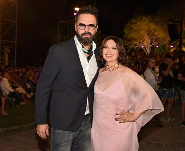 Petar Grašo i Nina Badrić na Melodijama Jadrana 2023. godine