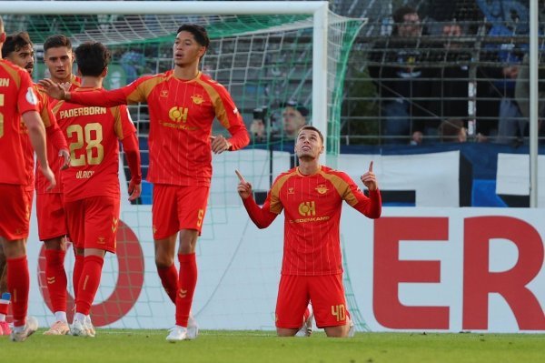 Vidović slavi prvi gol za Paderborn