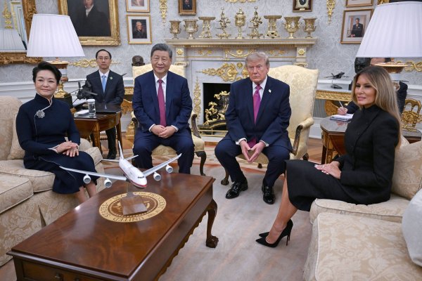Peng Liyuan, Xi Jinping, Donald Trump, Melania Trump