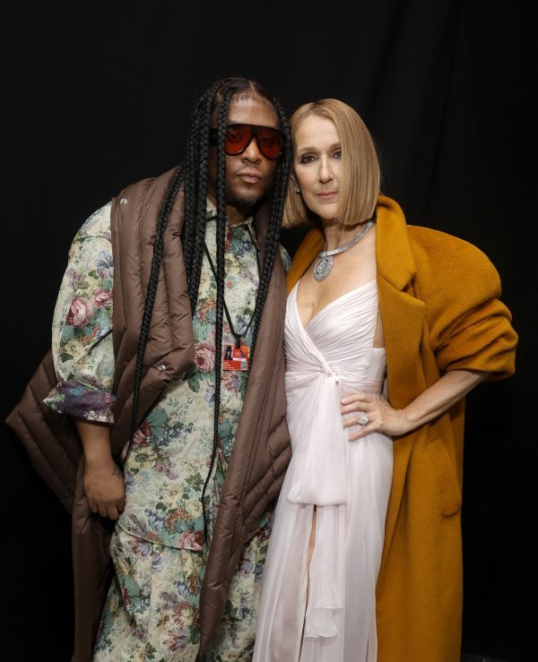 Law Roach i Celine Dion
