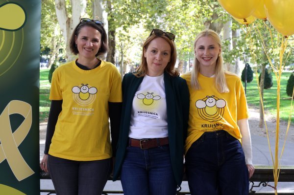 Žana Knez (lijevo), Adriana Bego (u sredini), Lea Pavlinušić (desno) otkrile su nam što sve čini Udruga Krijesnica
