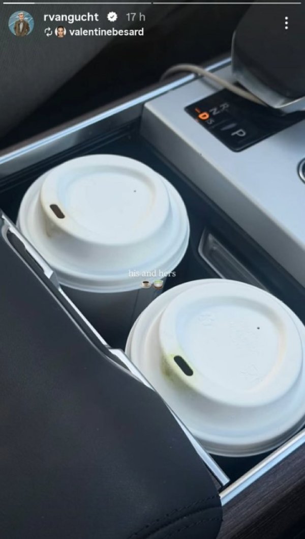 Objava Rubena Van Guchta na Instagram Storyju