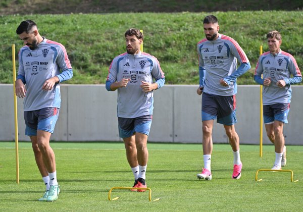 Hrvatska nogometna reprezentacija, trening, Prag, 27.9.2026.