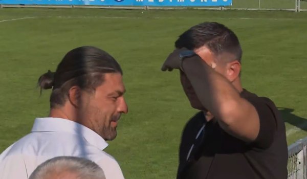 Bara i Jakirović sreli se na utakmici mlade reprezentacije. O čemu su pričali?