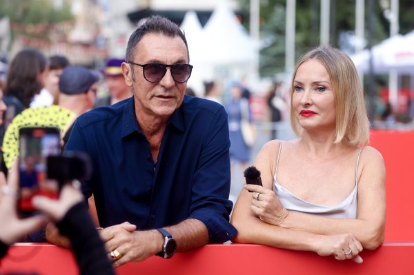 Branko Đurić Đuro i Tanja Ribič