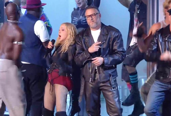 Madonna i Seth Rogen