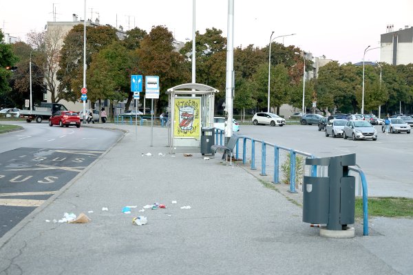 Drugi dan štrajka ZET-a, pusto i prljavo okretište Borongaj