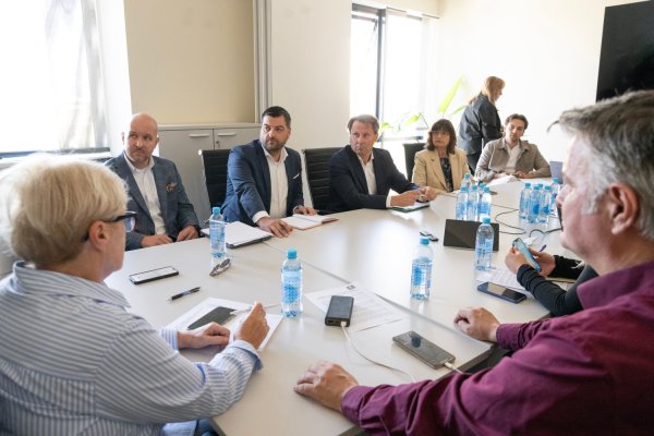 Uprava Studenca: Mikolaj Chruszczewski, Ivan Slavica, Michal Senczuk, Matija Subašić Maras