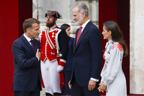Macron u Španjolskoj dočekan kraljevskim počastima