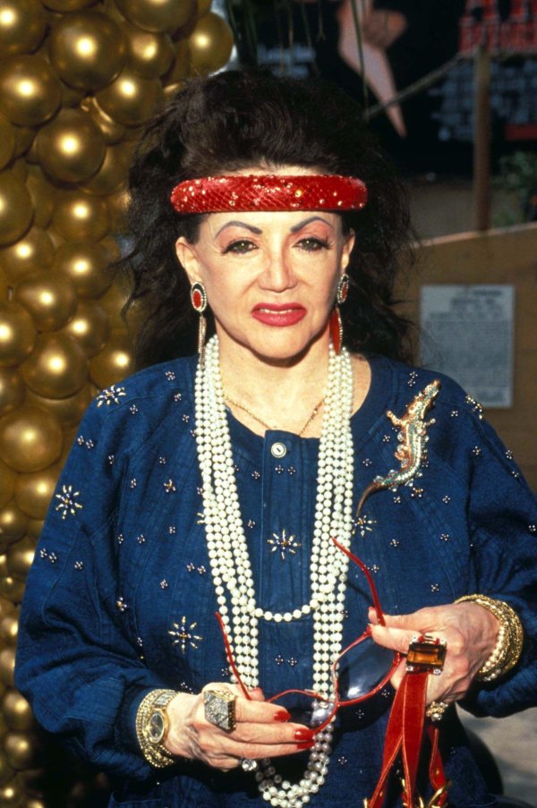 Jackie Stallone, 1991.