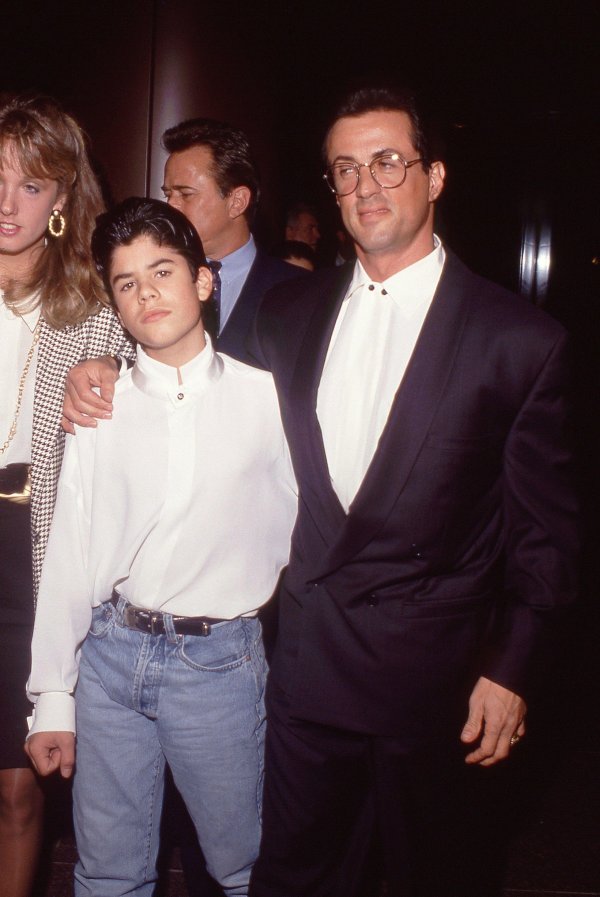 Sylvester Stallone i sin Sage, 1990.