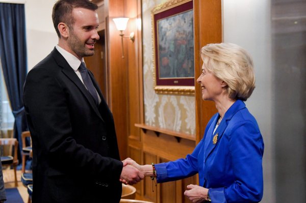 Milojko Spajić, Ursula von der Leyen