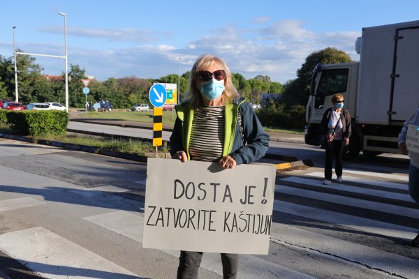 Mještani traže zatvaranje Kaštijuna: 'Tražimo da nas momentalno prestane trovati i zagađivati zrak'