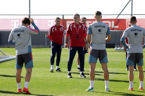 Hrvatska nogometna reprezentacija, trening nakon 7:0 poraza od Engleske, Rujevica, 4.10.2026.