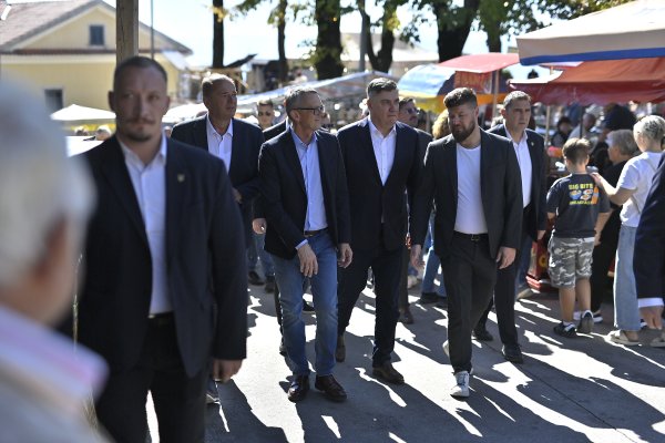 Zoran Milanović na Beloj nedeji u Kastvu