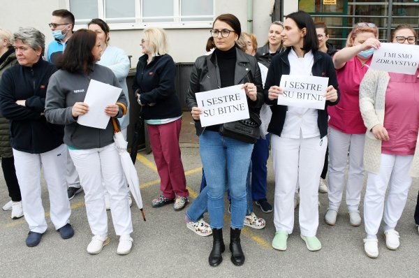 Sindikat medicinskih sestara ljut na državnog tajnika: 'Iskrivljuje sliku o rastu plaća'