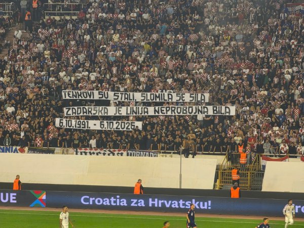 Poruka hrvatskih navijača