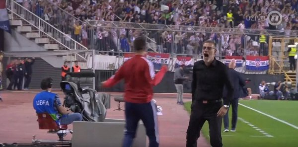 Potpuno ludilo: Pogledajte kako je Bilić reagirao nakon gola Španjolskoj