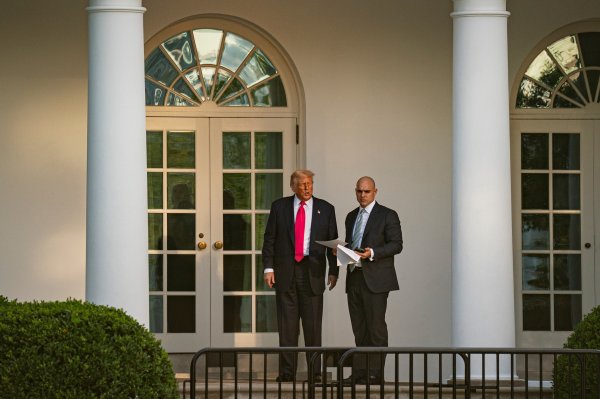 Donald Trump i James Blair