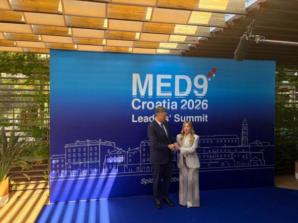 Andrej Plenković i Giorgia Meloni