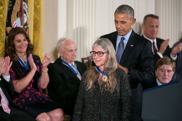 Margaret Hamilton i Barack Obama