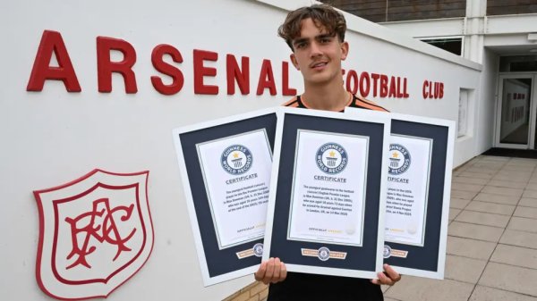 Arsenalovo čudo od djeteta ima 16 godina, a već drži tri Guinnessova rekorda