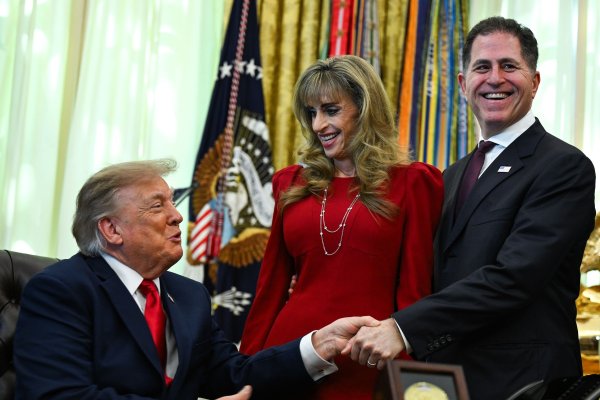 Donald Trump, Susan i Michael Dell