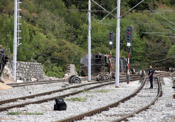 Izlijetanje vlaka kod Rijeke