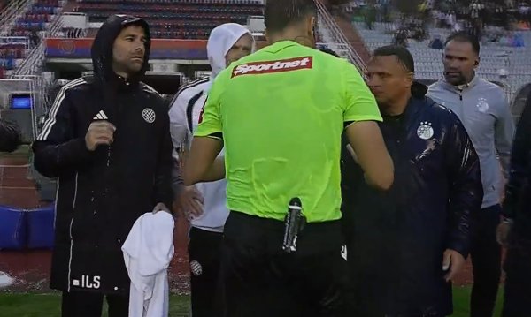 Ovaj detalj s derbija vam je promaknuo. Garcia je sucu rekao samo jednu riječ