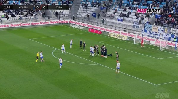 Pogledajte spektakularne golove s Opus Arene: Mikolčićev za Osijek, a potom i Maurićev za Istru