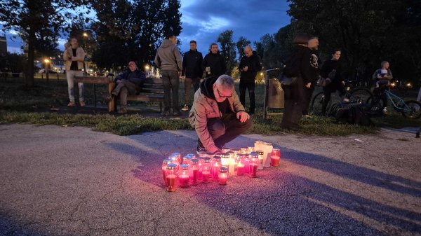 Okupljanje u čast Gorana Bareta u Zagrebu