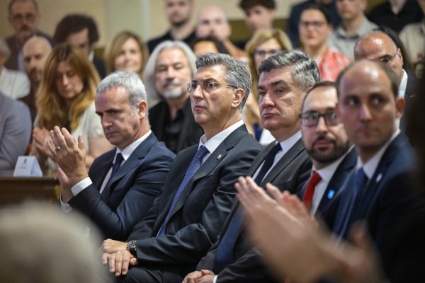 Andrej Plenković, Zoran Milanović i Tomislav Tomašević