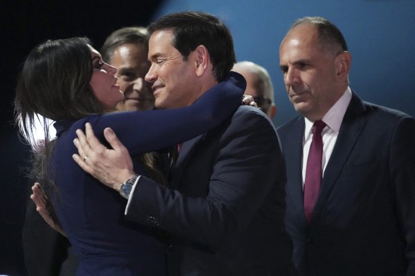 Kimberly Guilfoyle i Marco Rubio