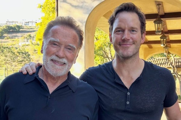 Arnold Schwarzenegger i Chris Pratt