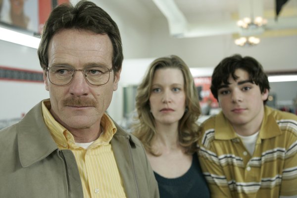 Bryan Cranston, Anna Gunn i RJ Mitte u seriji 'Breaking Bad'