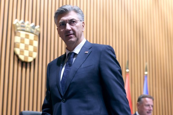 Andrej Plenković dolazi na EU summit