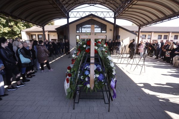 Na ispraćaju Gorana Bare prisjetio se njihova posljednjeg susreta: Jedna rečenica posebno je dirljiva