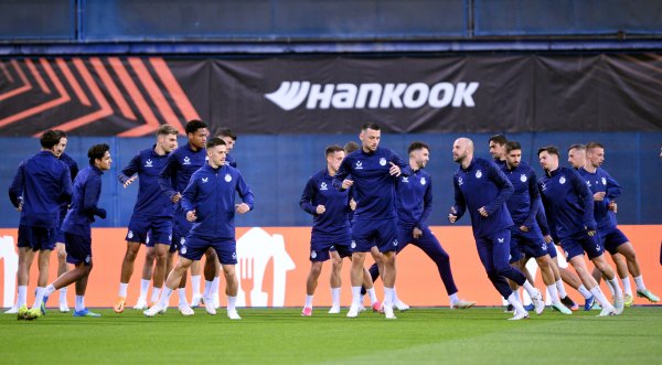 Dinamo, trening uoči Anderlechta, 14.10.2026.