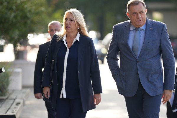 Željka Cvijanovic i Milorad Dodik