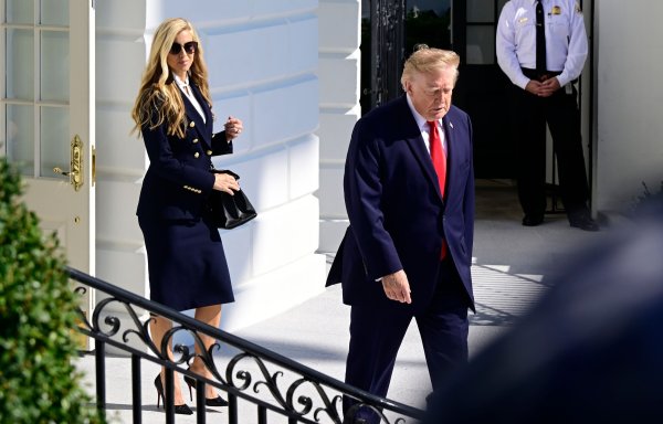 Katie Zacharia i Donald Trump