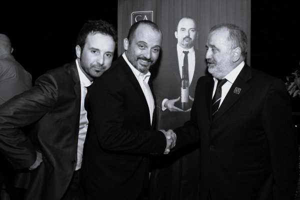 Mirko Cetinski sa sinovima Matteom Mirkom i Tonyjem