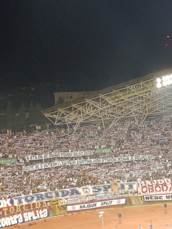 Torcida o stadionu: Igrate se s vatrom i ljudskim životima