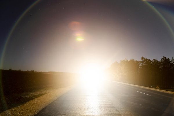 Sunce nisko nad horizontom