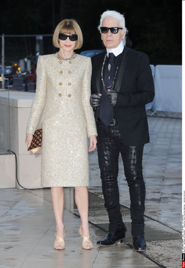 Anna Wintour i Karl Lagerfeld