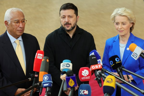 Antonio Costa, Volodimir Zelenski i Ursula von der Leyen