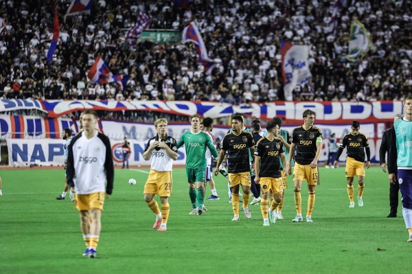 Ajax je nakon poraza od Hajduka na Poljudu napisao tek jednu riječ