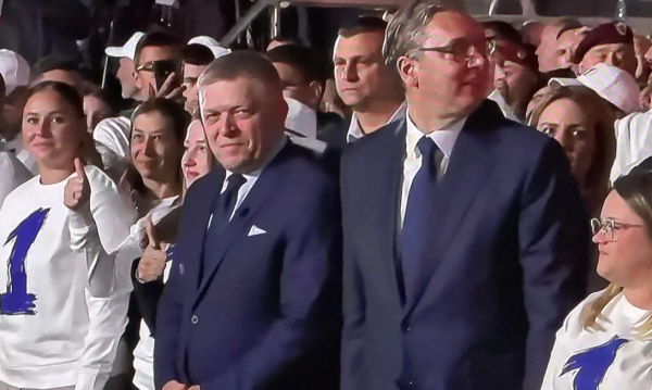 Robert Fico i Aleksandar Vučić