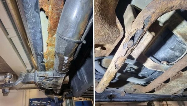 Kupio je stari automobil za samo 700 dolara i godinama ga vozio: Kad ga je podigao na dizalicu, ljudi nisu mogli vjerovati što vide