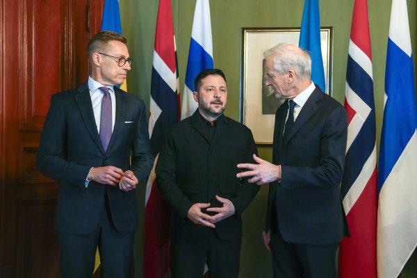 Jonas Gahr Store, Volodimir Zelenski i Alexander Stubb